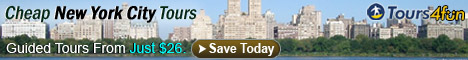 Cheap Guided New York City Tours from Just $26!