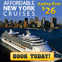 Affordable New york Cruises Starting from $26